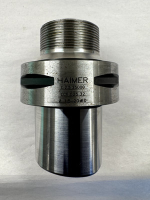 Haimer Capto C6 Collet Chuck | CC6.025.32 | 1.5-20mm | ER32 | Ultra Short 60mm