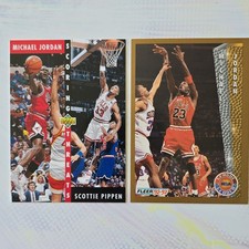 Upper Deck Fleer NBA Scoring Threats League Leader Jordan Pippen Card Lot