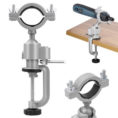 Clamp Vise 360 Degree Electric Drill Stand Holder Grinder Holder for Jewelry ...