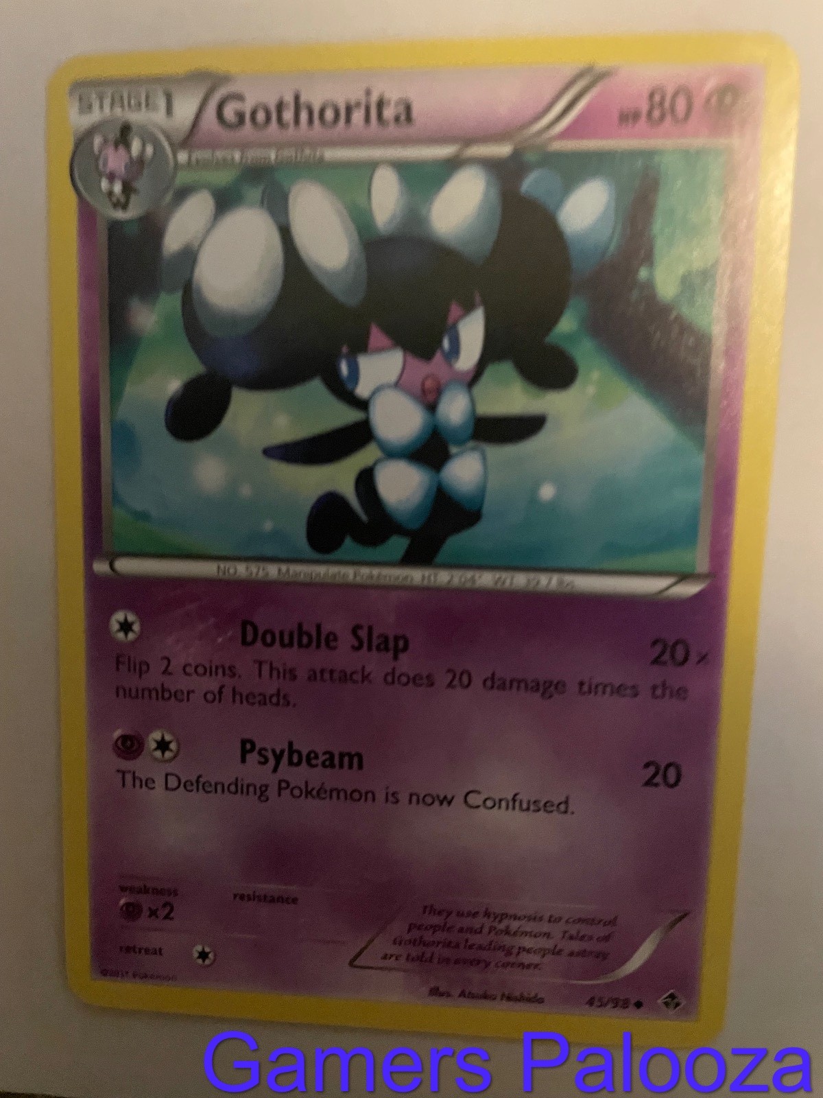 Gothorita 45/98 Uncommon Emerging Powers Pokemon Near Mint