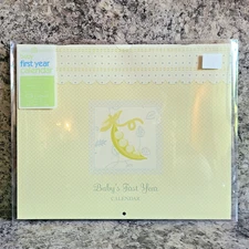 C.R. Gibson Baby’s First Year Calendar – Pea Pod Design – New in Packaging