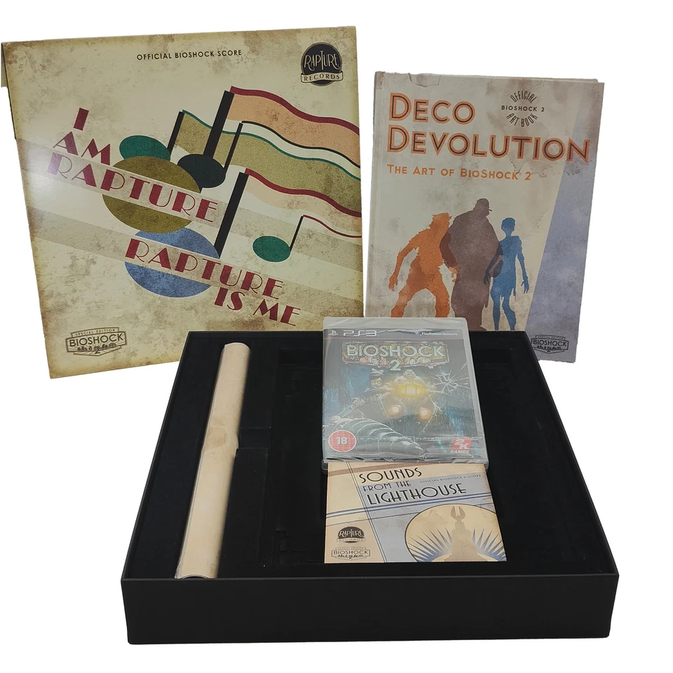 BioShock 2 Special Edition Box Set Sony PlayStation 3 2010 - Immagine 2 di 4