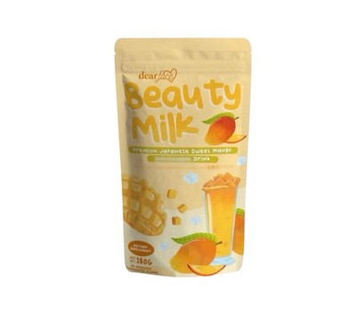 Dear Face Beauty Milk Premium Japanese Sweet Mango Drink 10 Sachets