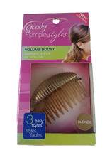 Goody Simple Styles VOLUME BOOST COMB Blonde. Unused.