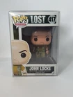 Funko Pop Vinyl Television John Locke #417 Lost Vaulted  -Box Damage - Protector