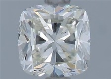 Certified GIA 1 CT Cushion Cut Natural Mined Diamond Loose K color VVS1 clarity 3431.60 per carat