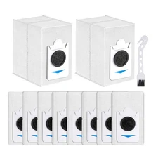 10 Pcs Dust Bags for   X2 COMBO T30S COMBO T30S Robot Vacuum Cleaner3895