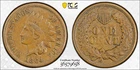 1864 L On Ribbon Indian Head Cent Coin XF 40 Grade PCGS