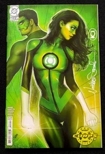 Green Lantern Corps #1 Cvr D Nathan Szerdy Signed & Remarked + COA  DC Comics