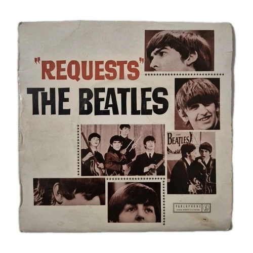 The Beatles 'Requests' 7" Vinyl EP Record Parlophone Records Aust. Pressing
