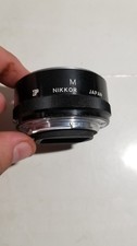 Nikon Nikkor M Adaptor F Mount Made In Japan - Black Qty 1