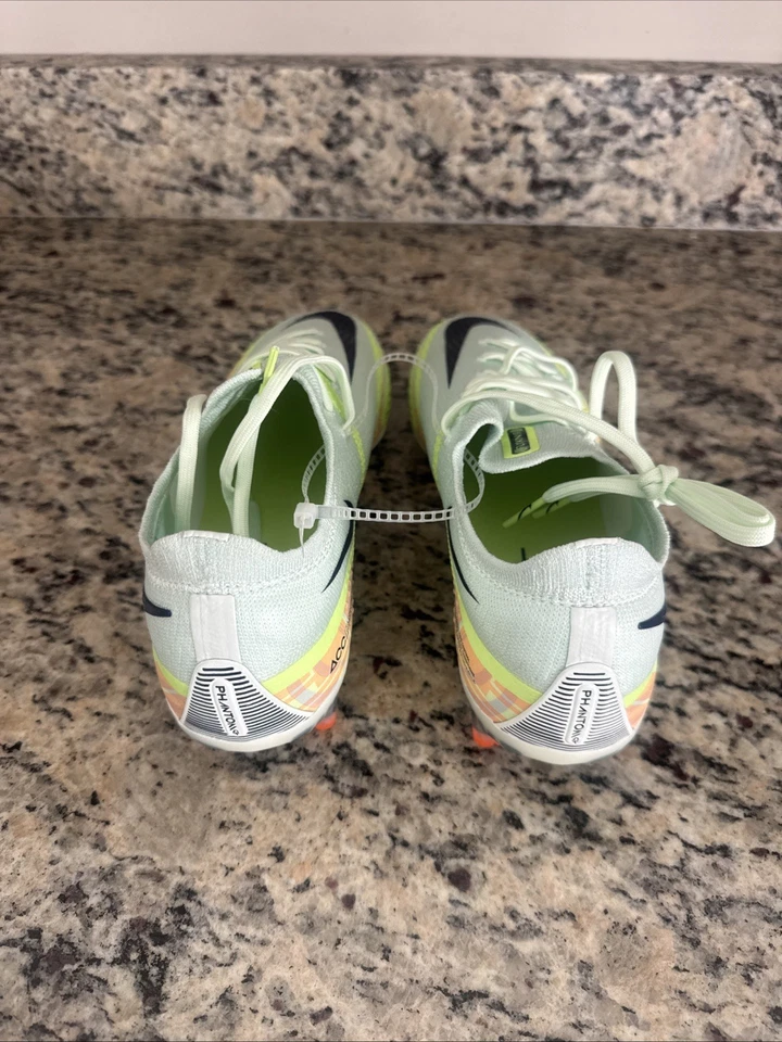 Nike Phantom Gt2 Elite Fg Barely Green-Blackened Blue Sz 7 [CZ9890-344] - Image 4 of 4