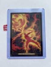 2024 SkyBox Marvel Masterpieces ’92 Platinum Human Torch Lenticular #31