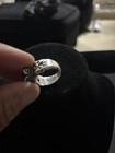 King Baby Studio 925 Sterling Blue CZ Crown Ring size 10 — photo 8