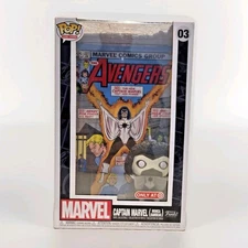 NEW Funko Pop! Comic Cover Captain Marvel Monica Rambeau Target Exclusive w/Case
