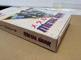NES Metal Gear Famicom Box Included Vintage JPN Limited Edition Rare Model Video