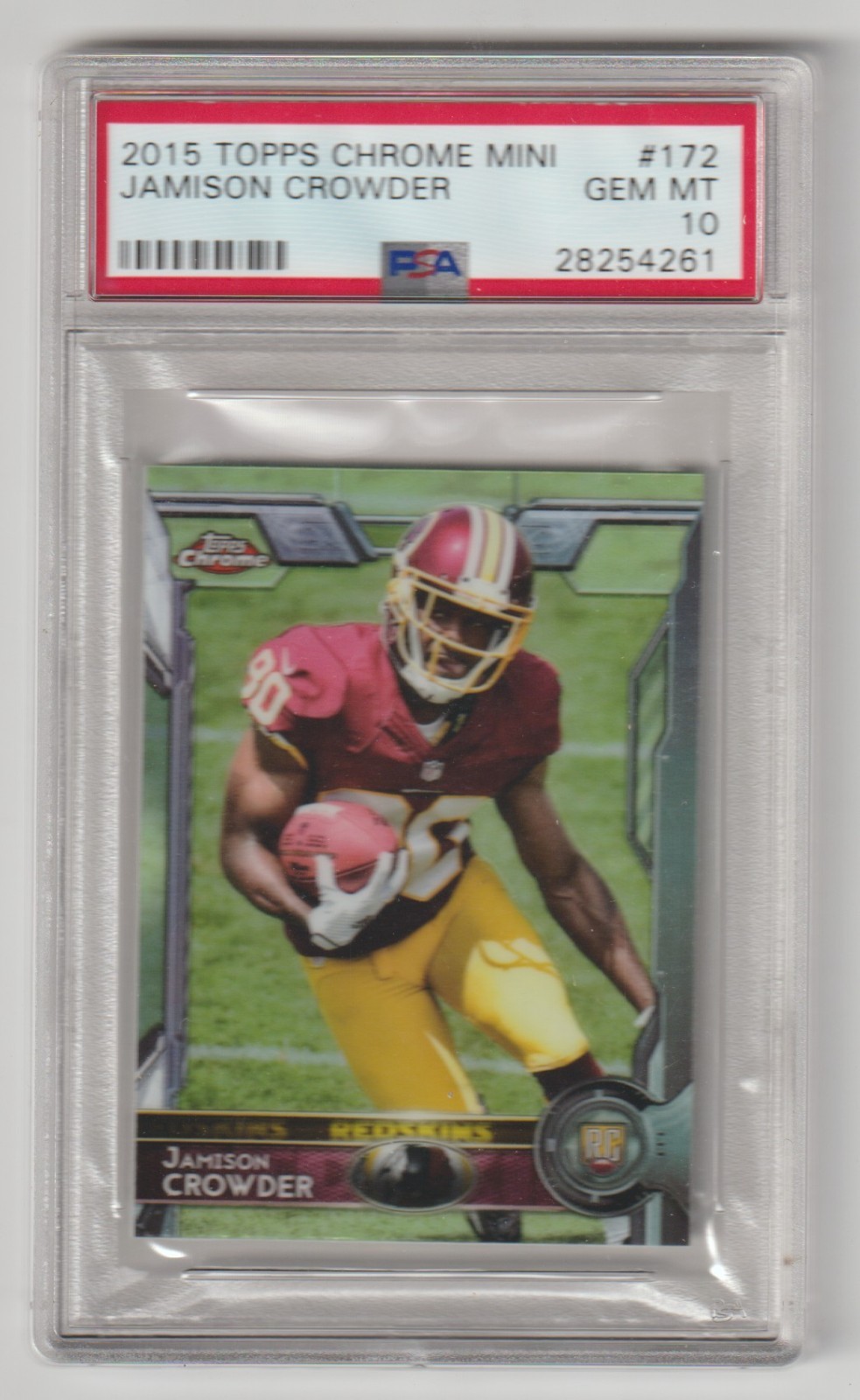 Jamison Crowder Topps Chrome Mini #172 Base