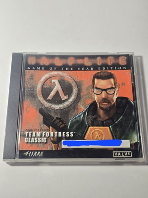 #ad Half Life Game of the Year Edition PC CD ROM Sierra Valve $15.99