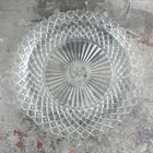 Vintage Anchor Hocking Waterford Waffle Platter Clear 14", MINT condition