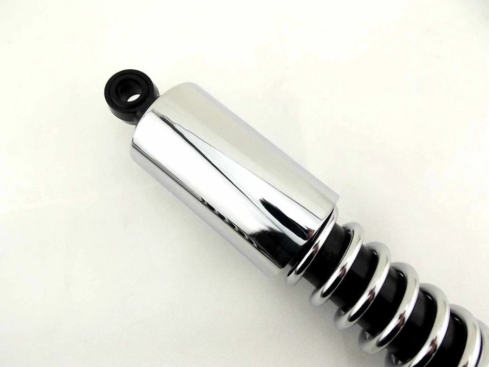 SUZUKI GS1000 335mm JBS BLACK/CHROME REAR SHOCK ABSORBERS EYE TO CLEVIS - Image 2 of 4