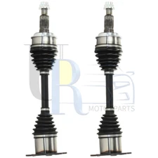 CV Axle Shaft 2pcs SurTrack Front Pair fits K1500 K2500 Tahoe Yukon Escalade 4X4