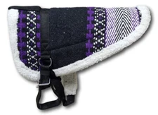 Navajo Bareback Saddle Pad/Saddle Cloths with Stirrups & Girt 22W