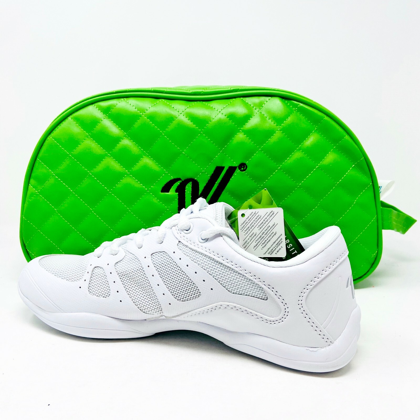 Varsity All For One A41 White Cheer Womens Cheerleading Athletic Shoes