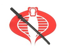 GI Joe Weapon Snake Eyes Sword Katana for 10" Tall Figure 1:8 2011 Accessory