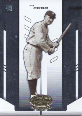 2004 Leaf Certified Materials Ty Cobb 235 Tigers 365/500