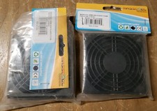  2 Masscool FFT-2P-90MM 90mm ABS Plastic Foam Fan Filters 2 Pack 1J-2778-Y10