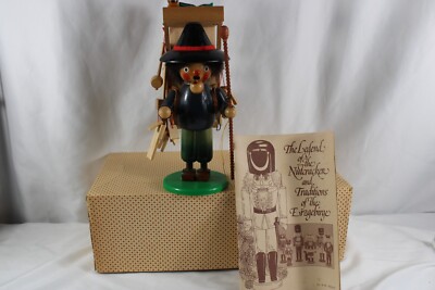 Vintage Steinbach Volkunst GDR Germany Smoker Hohenhameln Peddler