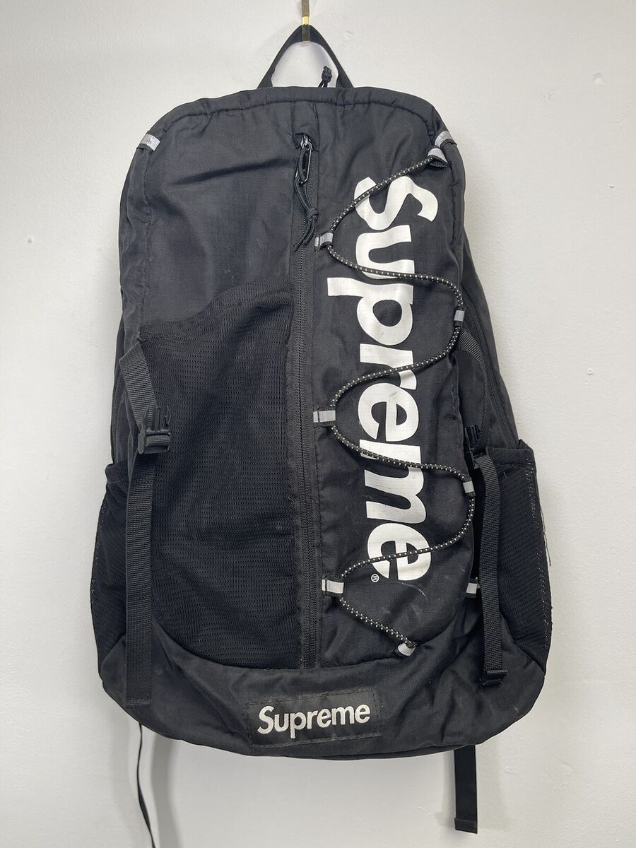 Supreme Backpack SS17 Black BOX LOGO 100% AUTHENTIC | eBay Supreme Backpack SS17 Black BOX LOGO 100% AUTHENTIC | eBay