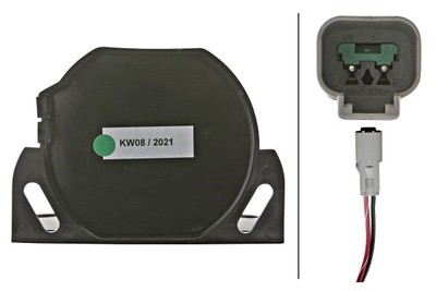 HELLA Backup Alarm Black For LIEBHERR 10288438 | eBay 