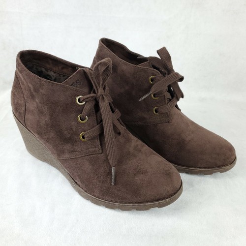 bobs wedge boots