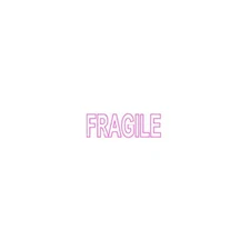 FRAGILE Self-Inking Stamp -Pink