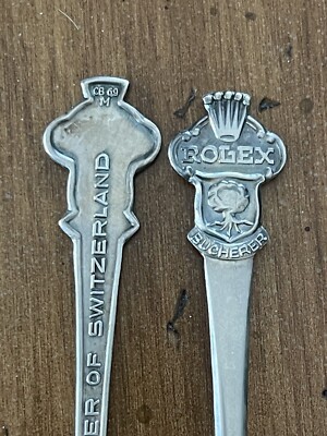 Vtg. Rolex Bucherer Of Switzerland CB 6.9 Souvenir Spoon