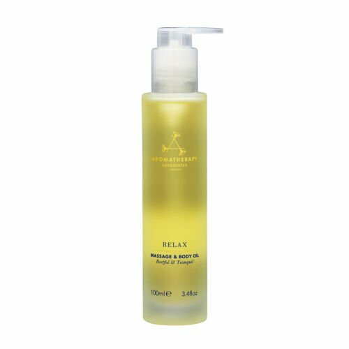 Aromatherapy Associates Relax Massage & Body Oil 3.4oz,100ml Calming