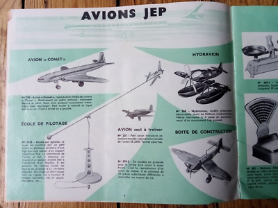 Catalogue JEP Trains Et Jouets – Années 1950 – État Collection