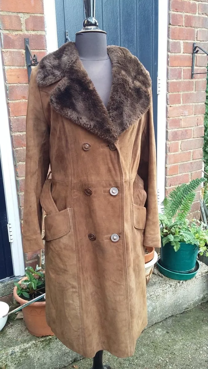 Suede coat clearance
