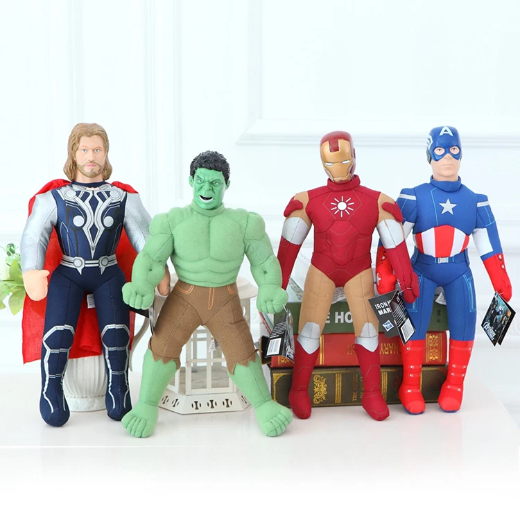 45CM MARVEL HERO THE INCREDIBLE BATMAN ROBIN HULK PLUSH DOLL SOFT STUFFED TOY - image 3 of 3