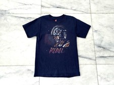 VTG Star Wars Luke Skywalker Rebel T Shirt Blue Graphic Preshrunk Cotton Medium