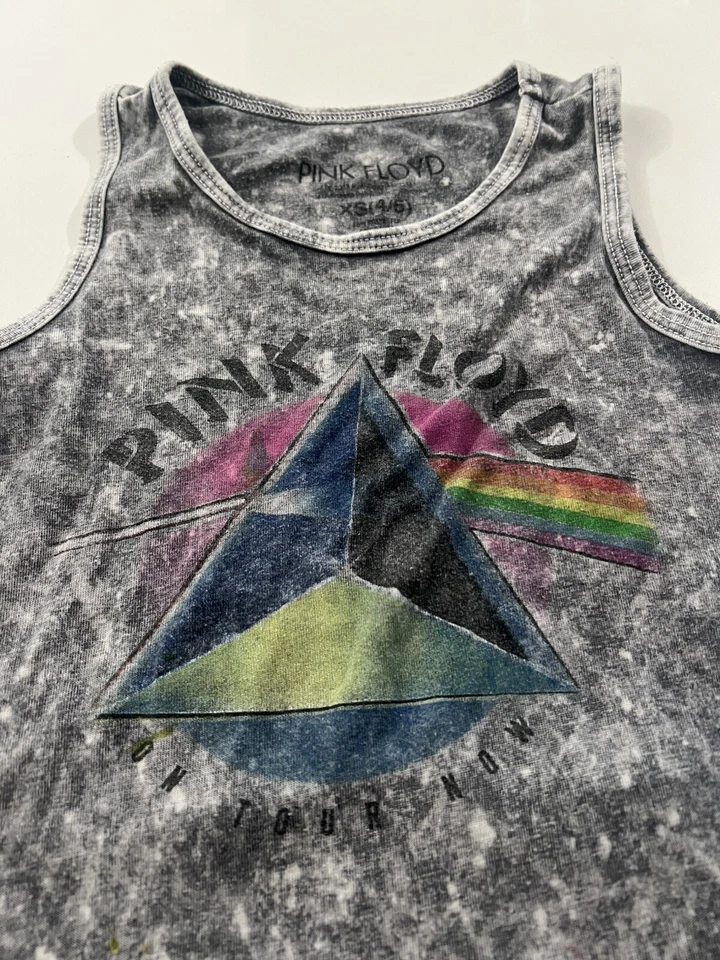 PINK FLOYD (2017) Official "Dark Side of the Moon" Tank Top T-Shirt Sz XS (4/5) - Image 2 of 3