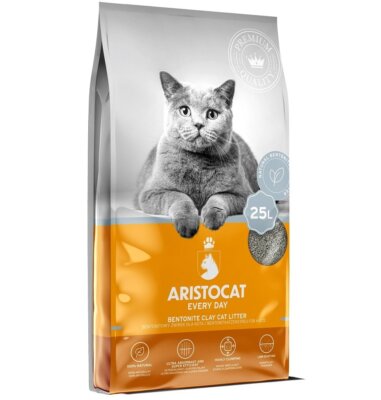 ARISTOCAT Every Day 25 l Bentonit-Katzenstreu klumpend
