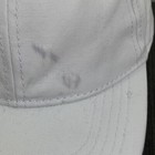 Time and Tru Baseball Hat Strapback Cap White Solid Womens OSFM Adjustable — photo 3
