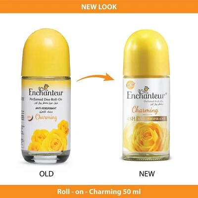 Enchanteur Charming Anti-Perspirant Deodorant Roll-On For Women| 48-Hours Long O