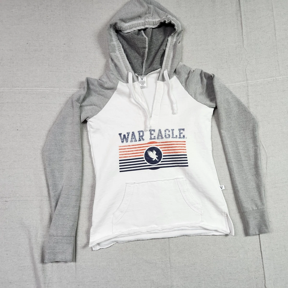 White auburn hoodie cheap