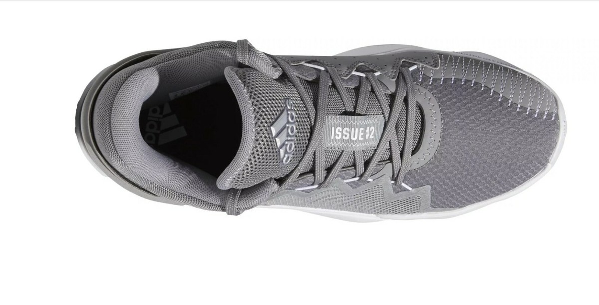 Adidas D.O.N. ISSUE 2‎ Basketball Shoes Gray White FW8515 Mens Size 7 Adidas D.O.N. Issue 2 FW8515 Grey/White Men main image 3