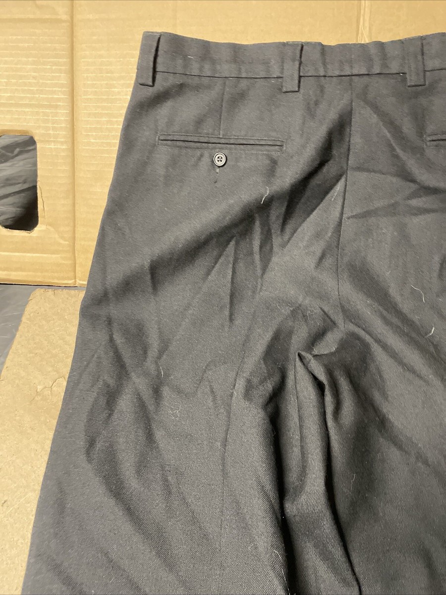 VINTAGE Gap Pant Mens 36x32 Black Casual Wool Slacks | eBay