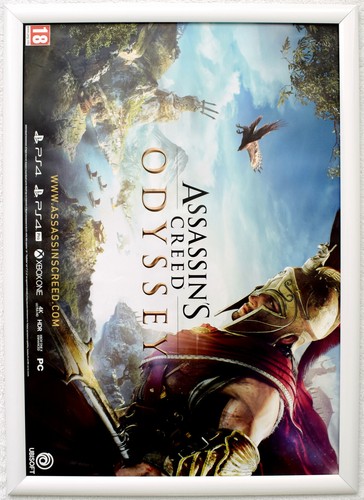 Assassin's Creed Odyssey RARE PS4 XBOX ONE 42cm x 59cm Promotional Poster #1 - Picture 3 of 3