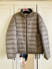 Herno Padded Down Silver Reversible Coat